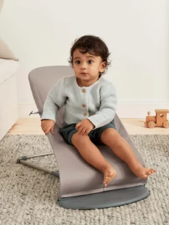 BabyBjörn - Sitteri Balance Bliss - Cotton Sand Grey