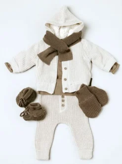 Baby's Only - neulehuppari vauvalle, Warm Linen