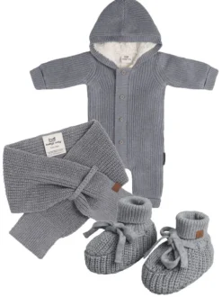 Baby's Only - vastasyntyneen neuletossut, Grey