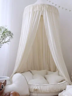 Boho set - Canopy Maxi + Juniorpesä, Vanilla