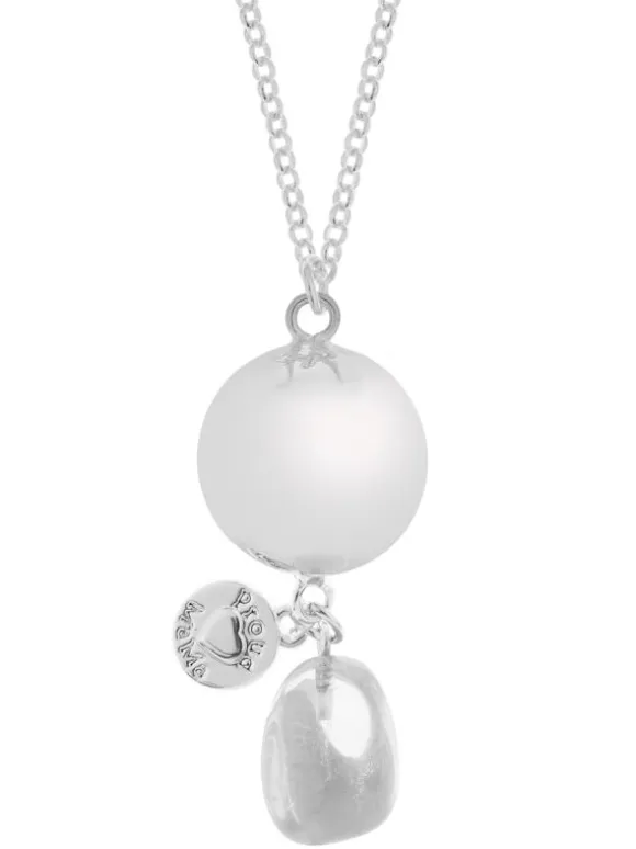 Bolakoru äidille, babybell Gemstone white | PROUD MAMA