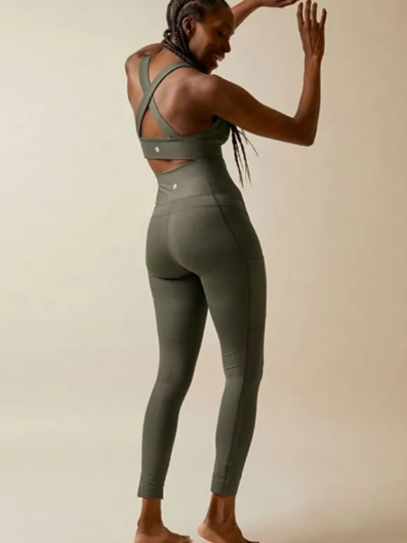 Boob Design - workout legginsit, seaweed