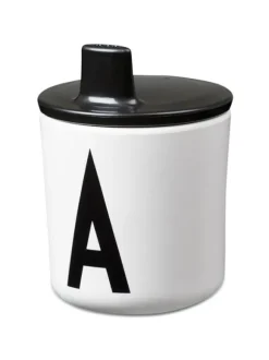 Design Letters nokka / kansi mukiin - black