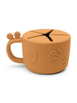 Done by Deer - Peekoboo Snack Cup - Raffi Mustard