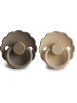 FRIGG - vauvan luonnonkumi tutti 2-Pack, Croissant/Portobello