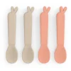 Kiddish lusikat 4-pack Lalee, Sand / Coral