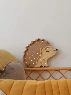 Little Lights Yövalo, Hedgehog Autumn Brown