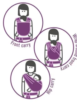 Manduca - kantoliina Sling - Lavender