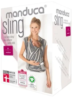 Manduca - kantoliina Sling - PepitaBlack
