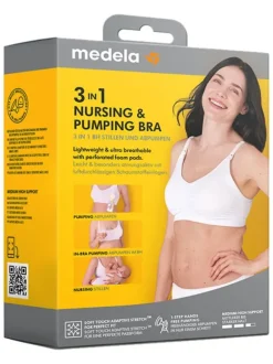 Medela 3in1 imetys- ja pumppausliivit - musta