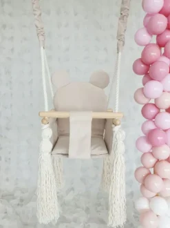 Nalle vauvakeinu, beige