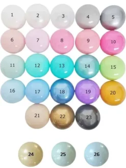 Pallomeren pallot 100 kpl – pehmeät ja turvalliset pallot lapsille