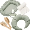 Vastasyntyneen Maxi set, sage green