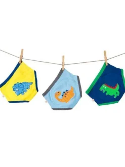 Zoocchini-harjoitteluhousut 3-pack Jurassic Pals